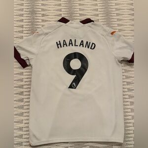 Youth Manchester City Haaland jersey